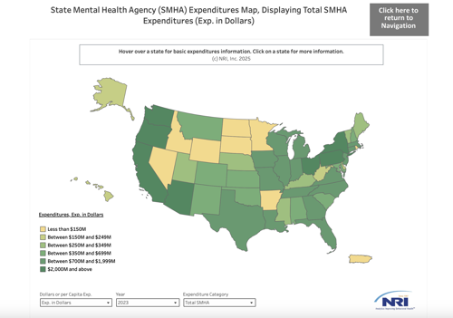 SMHA Expenditure map visualization